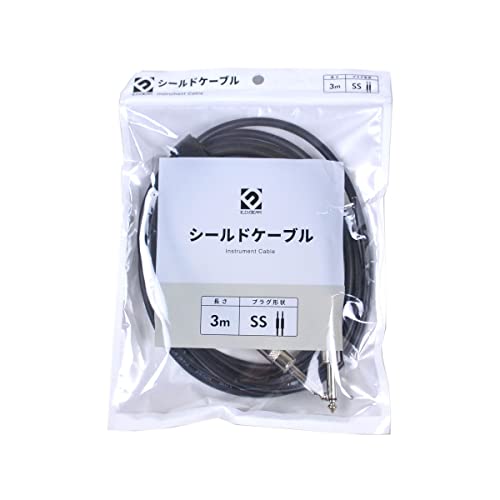 Amazon | E.D.GEAR EGC-3R/SS 3m ギター用シールドケーブル